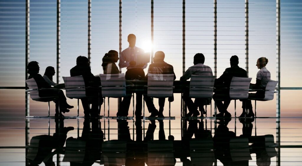 Managed IT services team supporting businesses